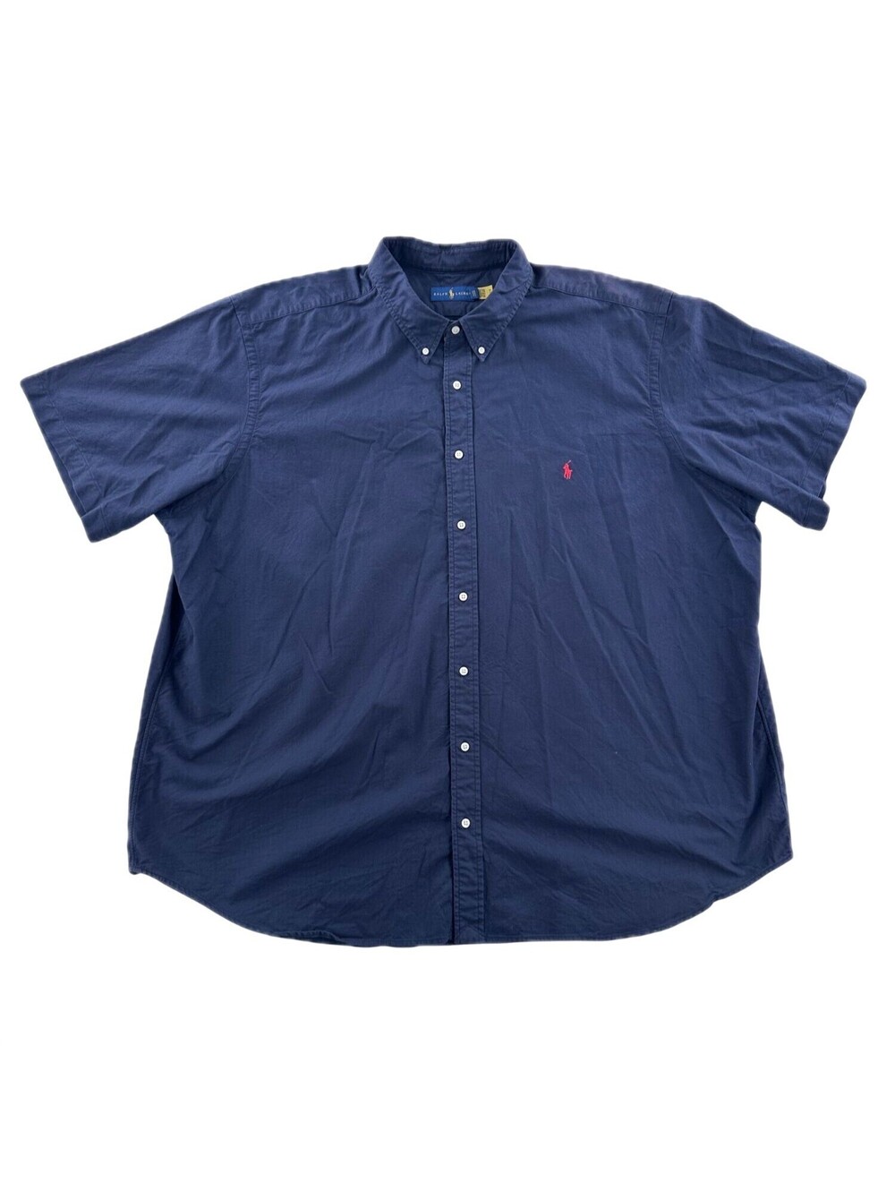 Polo Ralph Lauren Short Sleeve Oxford Button-Down Shirt 4XB
